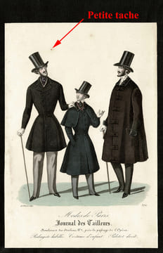 JOURNAL DES TAILLEURS. Ensemble de 3 gravures.. undefined