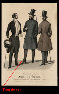 JOURNAL DES TAILLEURS. Ensemble de 3 gravures.