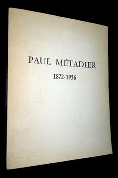 PAUL MÉTADIER 1872 - 1956. undefined