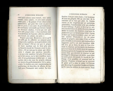 L'INDUSTRIE HUMAINE - Série "Conférences populaires faites à l'asile impérial de Vincennes sous le patronage de S.M. l'Impératrice".