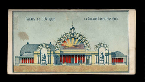 EXPOSITION UNIVERSELLE PARIS 1900 PALAIS DE L'OPTIQUE.
GUIDE de LA GRANDE LUNETTE. FAIDEAU Ferdinand