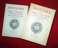 HISTOIRE DE BRETAGNE composée sur les titres et les auteurs originaux, enrichie de plusieurs portraits & tombeaux en taille douce; avec les preuves & ...