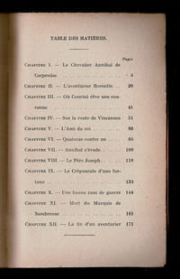 L'AVENTURIER FLORENTIN