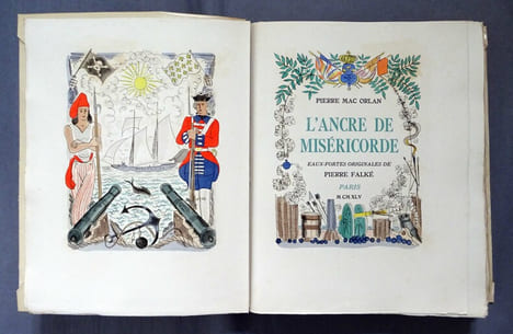 L'ANCRE DE MISÉRICORDE. MAC ORLAN Pierre - FALKÉ Pierre