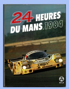 24 HEURES DU MANS 1984. Livre officiel.