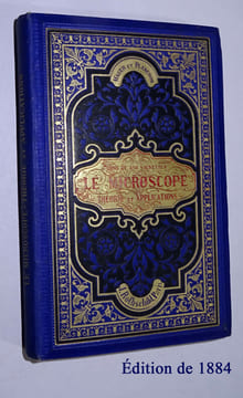 LE MICROSCOPE - Théorie et Applications. PLANCHON L. & Dr HUGOUNENQ L.. Introduction par J.-E. Planchon Traduction et annotations sur la 4e édition du ...