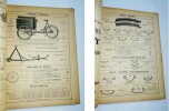 ALBUM P.A.L.  1908. " Catalogue complet pour agents, constructeurs, garages, cycles et automobiles " . Société J. Potier, Aze, Lecorsier & Cie. P.A.L.