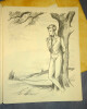 BALZAC SCÈNES DE LA VIE DE PROVINCE EN TOURAINE, 12 lithographies de Robert Gaulier.. GAULIER Robert. Préface de Roland ENGERAND