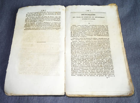 ANNUAIRE STATISTIQUE ET COMMERCIAL du Département d'INDRE-ET-LOIRE pour 1843. undefined