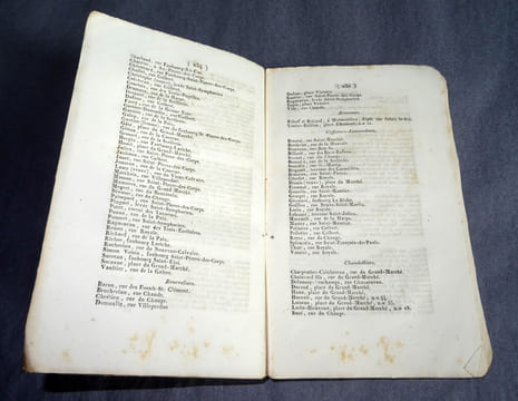 ANNUAIRE STATISTIQUE ET COMMERCIAL du Département d'INDRE-ET-LOIRE pour 1843. undefined
