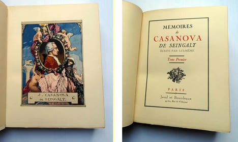 MÉMOIRES DE CASANOVA DE SEINGALT ÉCRITS PAR LUI-MÊME.
Complet en 10 volumes.. undefined