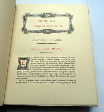 MÉMOIRES DE CASANOVA DE SEINGALT ÉCRITS PAR LUI-MÊME.
Complet en 10 volumes.. undefined