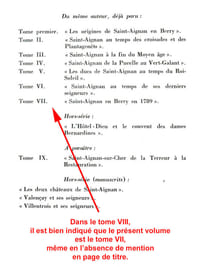 SAINT-AIGNAN EN BERRY EN 1789
Tome VII de la série Saint-Aignan, Mille ans d'histoire