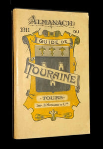 ALMANACH DU GUIDE DE TOURAINE 1911.