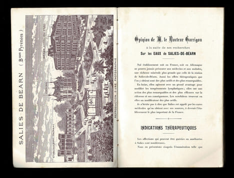 SALIES-GUIDE. Excursions, Analyses des eaux, Renseignements divers. undefined