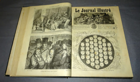 LE JOURNAL ILLUSTRÉ 1865.. undefined