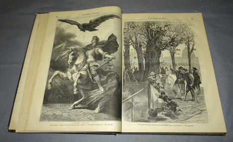 LE JOURNAL ILLUSTRÉ 1865.. undefined
