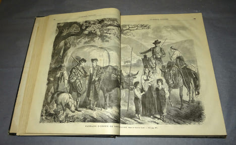 LE JOURNAL ILLUSTRÉ 1865.. undefined