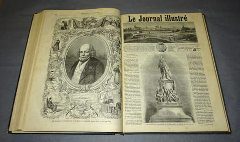 LE JOURNAL ILLUSTRÉ 1865.. undefined
