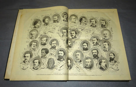 LE JOURNAL ILLUSTRÉ 1865.. undefined