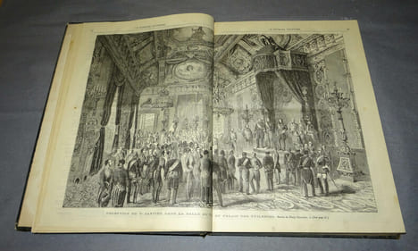 LE JOURNAL ILLUSTRÉ 1865.. undefined