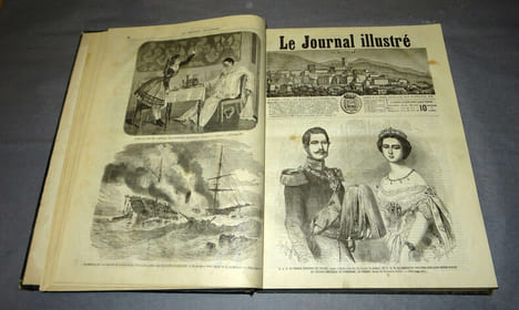 LE JOURNAL ILLUSTRÉ 1865.. undefined