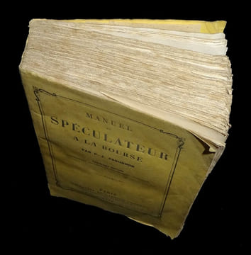 MANUEL DU SPÉCULATEUR À LA BOURSE.
Troisième édition entièrement refondue et notablement augmentée.. PROUDHON [Pierre-Joseph].