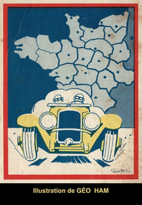 LES ROUTES DE L'OUEST. 7e année. ÉTAT DES ROUTES AU 1er AVRIL 1933.
