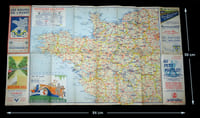 LES ROUTES DE L'OUEST. 7e année. ÉTAT DES ROUTES AU 1er AVRIL 1933.