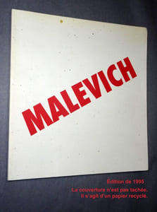 MALEVICH Kazimir Severinovich. Catalogue de l'exposition à Leonard Hutton Galleries, New York, 1995