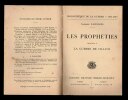 LES PROPHÉTIES RELATIVES À LA GUERRE 1914 - 1915.. LANGLOIS Gabriel.