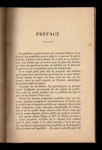 LES PROPHÉTIES RELATIVES À LA GUERRE 1914 - 1915.