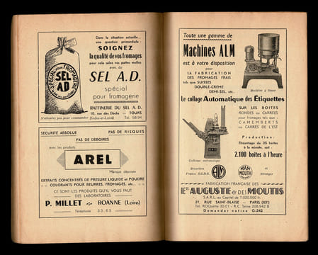 PRINCIPES GÉNÉRAUX DE LA FROMAGERIE. Leur application aux techniques.. MARUÉJOULS M. Professeur à l'École d'Industrie Laitière d'Aurillac