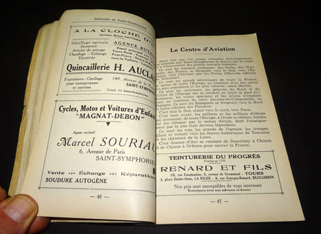 ANNUAIRE-GUIDE ET PLAN de SAINT-SYMPHORIEN. 1936. undefined