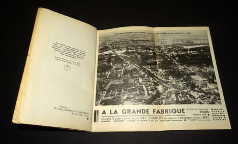 ANNUAIRE-GUIDE ET PLAN de SAINT-SYMPHORIEN. 1936. undefined