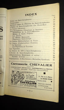 ANNUAIRE-GUIDE ET PLAN de SAINT-SYMPHORIEN. 1936. undefined