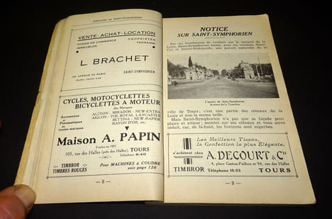 ANNUAIRE-GUIDE ET PLAN de SAINT-SYMPHORIEN. 1936. undefined