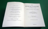 LES RUSSULES d'Europe et d'Afrique du Nord - Essai sur la valeur taxinomique et sp&eacute;cifique des caract&egrave;res morphologiques et microchimiques des spores ...