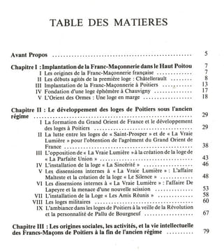 HISTOIRE DE LA FRANC-MAÇONNERIE ET DES SOCIÉTÉS SECRÈTES DANS LE DÉPARTEMENT DE LA VIENNE (1750-1943).. FAUCHER Jean-Claude