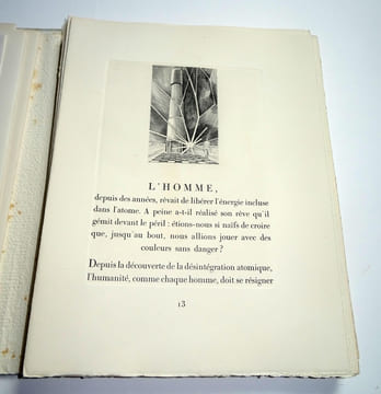 NOTES D'UN BIOLOGISTE.. ROSTAND Jean. Avant-propos de Raymond QUENEAU. Gravures au burin par Albert FLOCON.