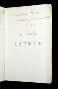 SOUVENIRS DE SAUMUR.