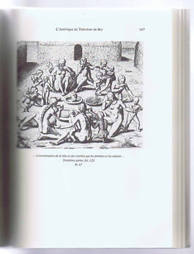 L'AMÉRIQUE DE THÉODORE DE BRY. Une collection de voyages protestante du XVIe siècle. Quatre études d'iconographie.. DUCHET Michèle, sous la direction ...