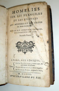 HOMÉLIES
SUR LES ÉVANGILES ET LES ÉPISTRES
DES MYSTÈRES ET DES FESTES
DU MOIS DE JANVIER
SECONDE PARTIE