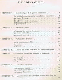 SYNTHÈSE DE LA GUERRE SOUS-MARINE. De Pontchartrain à Tirpitz