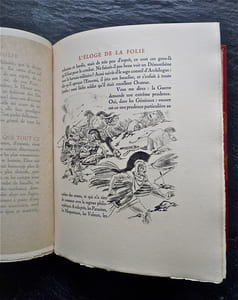 L'Eloge de la Folie. Traduction de GUEUDEVILLE.