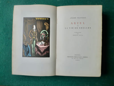 Ariel ou la vie de Shelley.