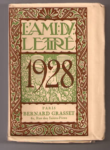 L'ami du lettré. Année littéraire et artistique pour 1928.