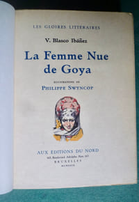 La femme nue de Goya.