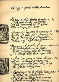 Dix vieilles chansons. Recueillies par Jean GUIGNEBERT.