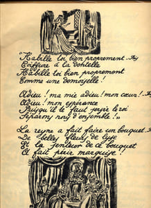 Dix vieilles chansons. Recueillies par Jean GUIGNEBERT.
